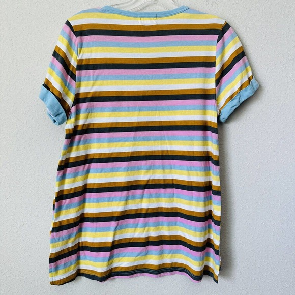 Anthropologie T.la Charmer Ringer Striped Tee - Picture 4 of 4